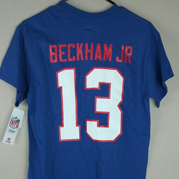 MENS NFL. New York Giant's Shirt.Blue. Size Small - Picture 2 of 2